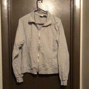Lightweight jacket - 2 pockets. Zippered front. Gently used but not abused.